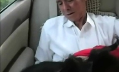 Old Chinese Man Has Sex With an Asian Granny