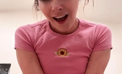 Brunette Solo Webcam Masturbation