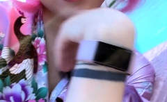 Japanese Babe Fucked Outdoors