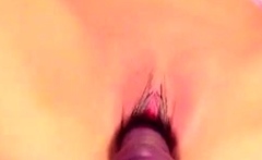 Close-Up Webcam Footage of Her Intense Orgasm!