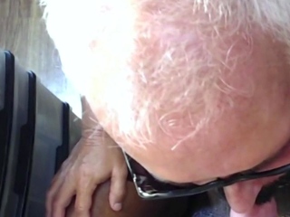 Amateur moustache mature visit gloryhole