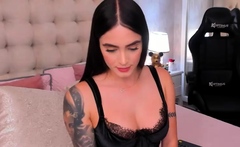 Brunette Solo Webcam Masturbation