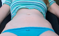 hot amateur blonde close up masturbation HD