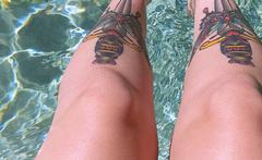 Amateur Foot Fetish Girlfriend Sucks and gives a Footjob