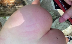 First time anal amateur blondes ass lubed and fingered