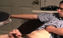 Retro real amateur cocksucked by gay