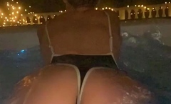 Amateur blonde ass fucked