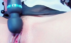 Girls Out West Amateur Double Toy Masturbation