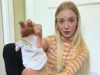Blonde And Brunette Foot Fetish Fucking