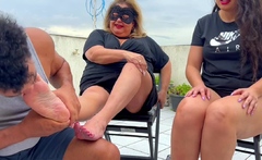 Gringo Must Worship Our Brazilian Feet: A Foot Fetish