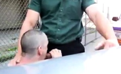 Daddy's Outdoor Lunch Break Blowjob