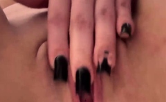 Adrianna Savu rubbing her vag in front of your face - the