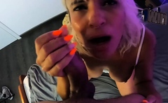 Real Bang-out With A Jaw-dropping Ash-blonde And Immense