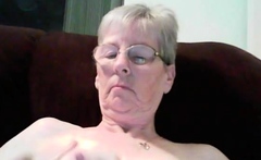 Granny's Webcam: Titillating Tit Play