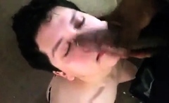 Big Cock Interracial Amateur Fucks Lil' Twink Bruno