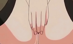 Japanese anime maid caught