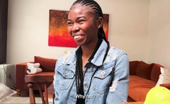 I knew this 18YO EBONY wanted LA bad