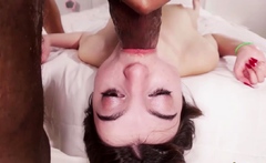 Julia James loves black cocks and today she's going to have